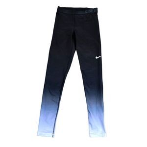 Womens Nike Pro Hyperwarm Ombre Fade Leggings Small